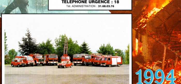 1994 – Calendrier des Pompiers de Vire