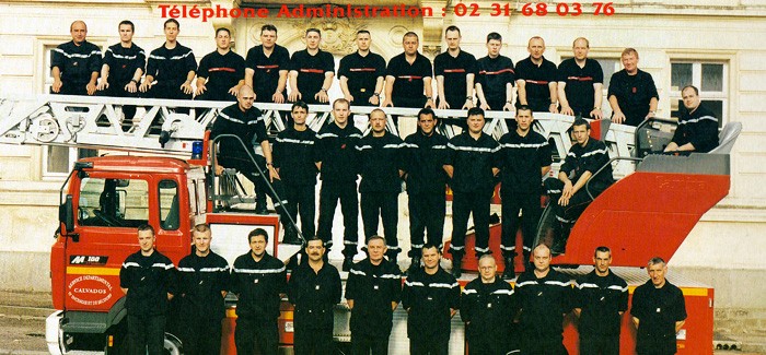 2001 – Calendrier des Pompiers de Vire