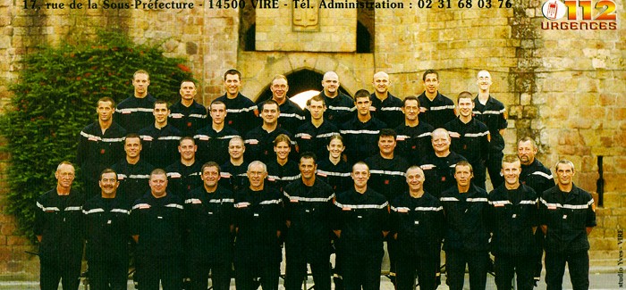 2005 – Calendrier des Pompiers de Vire